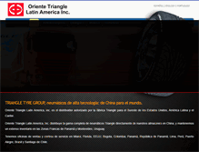 Tablet Screenshot of orientetriangle.com